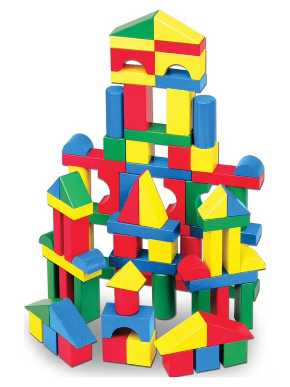Melissa and Doug 100 Wood Blocks